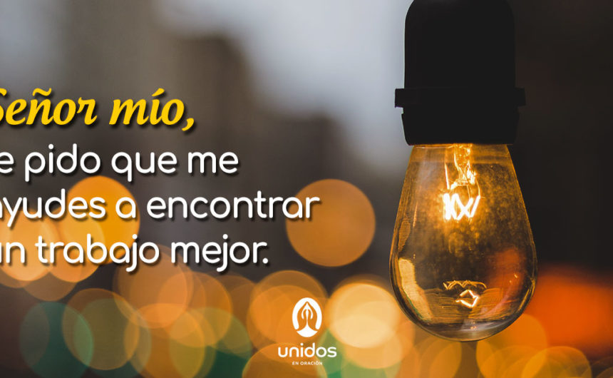 Oración para encontrar un trabajo mejor