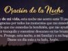 Oración de la noche para el 31 de Agosto del 2025