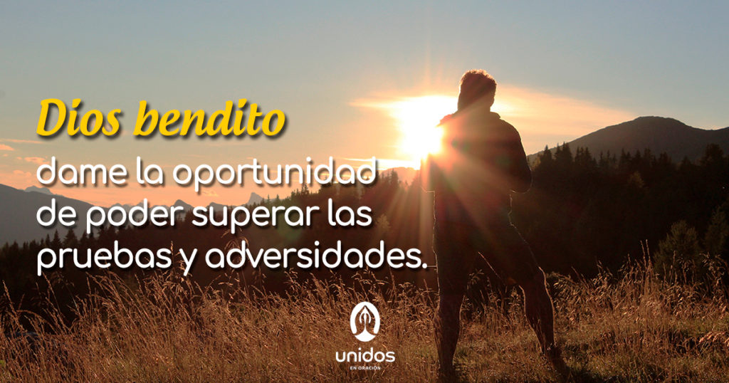 Oración para superar las pruebas y adversidades