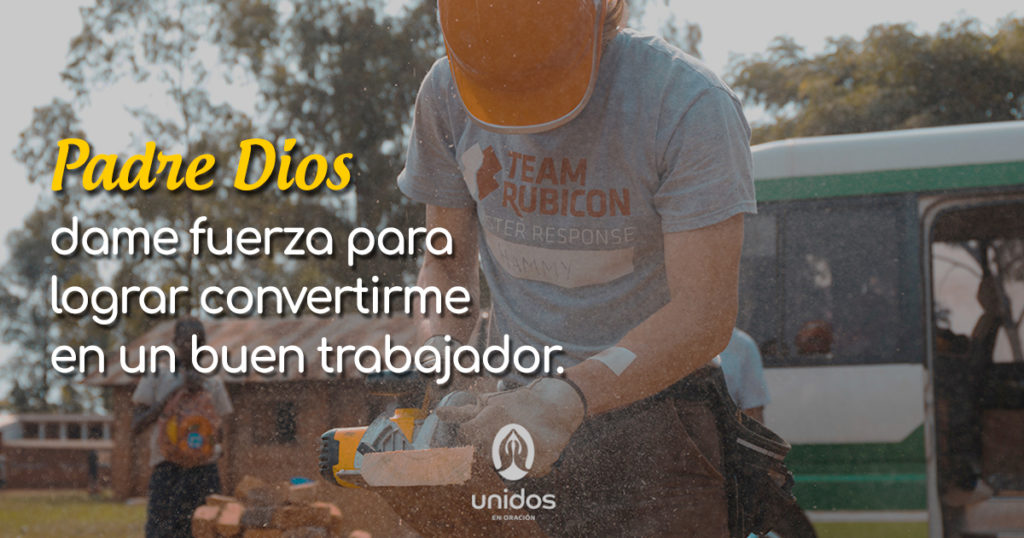 Oración para ser un buen trabajador