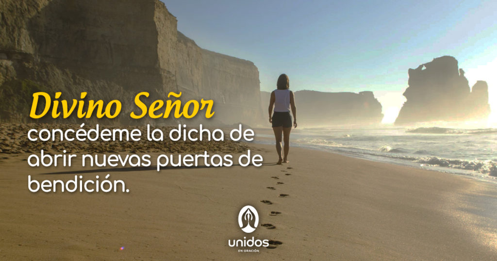 Oración para abrir las puertas a las bendiciones