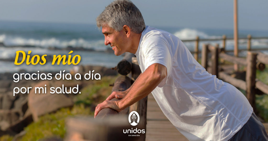 Oración para agradecer por la salud