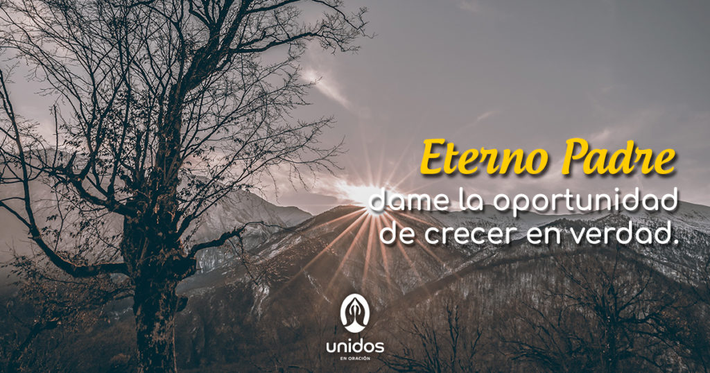 Oración para crecer en verdad
