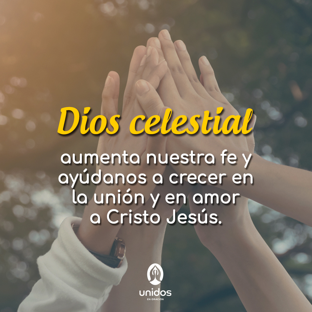 Oración para fortalecer la unión familiar