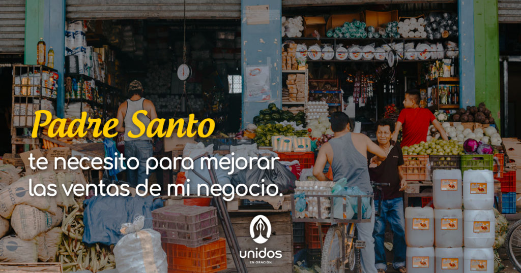 Oración para mejorar las ventas
