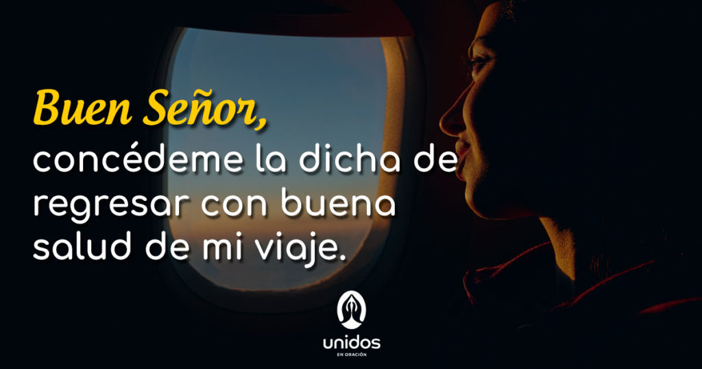 Oración para regresar con bien de un viaje