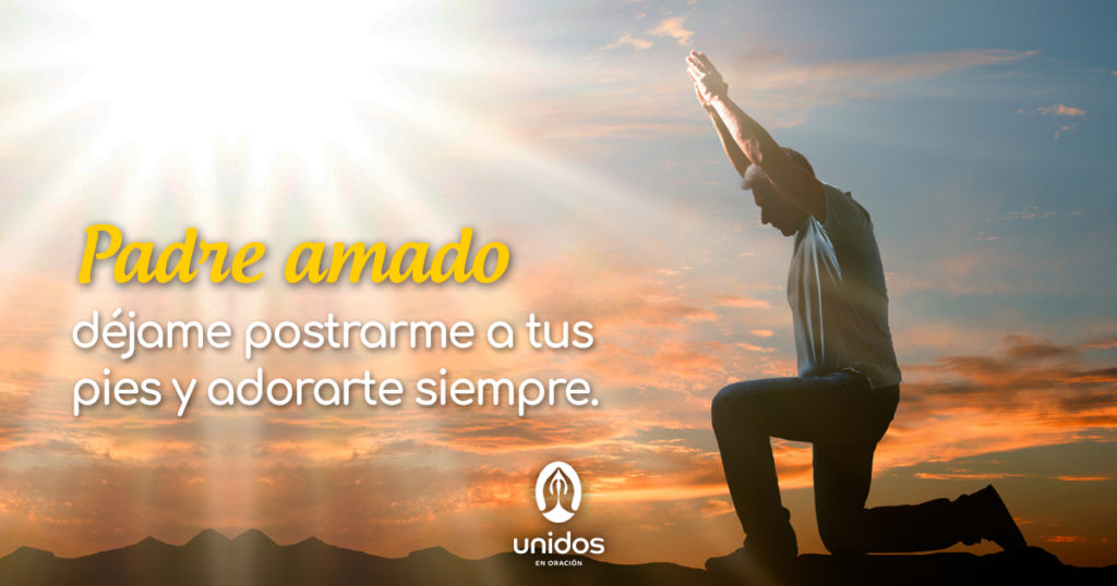 Oración para rendirme a los pies del Señor