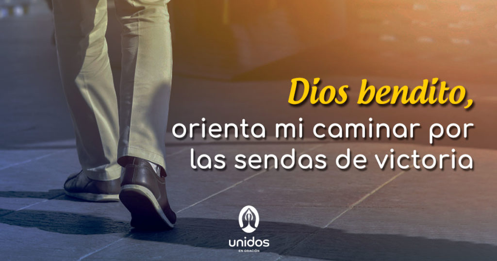 Oración caminar en sendas de victoria