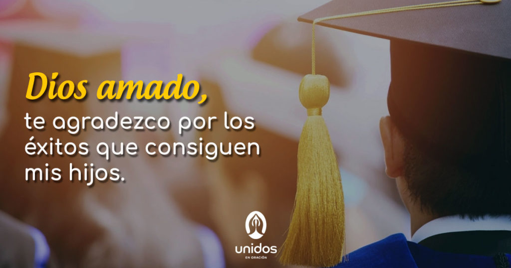 Oración de agradecimiento por los éxitos de mis hijos