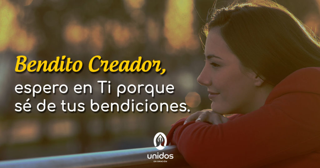 Oración para aguardar bendiciones