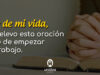 Oración para antes de trabajar