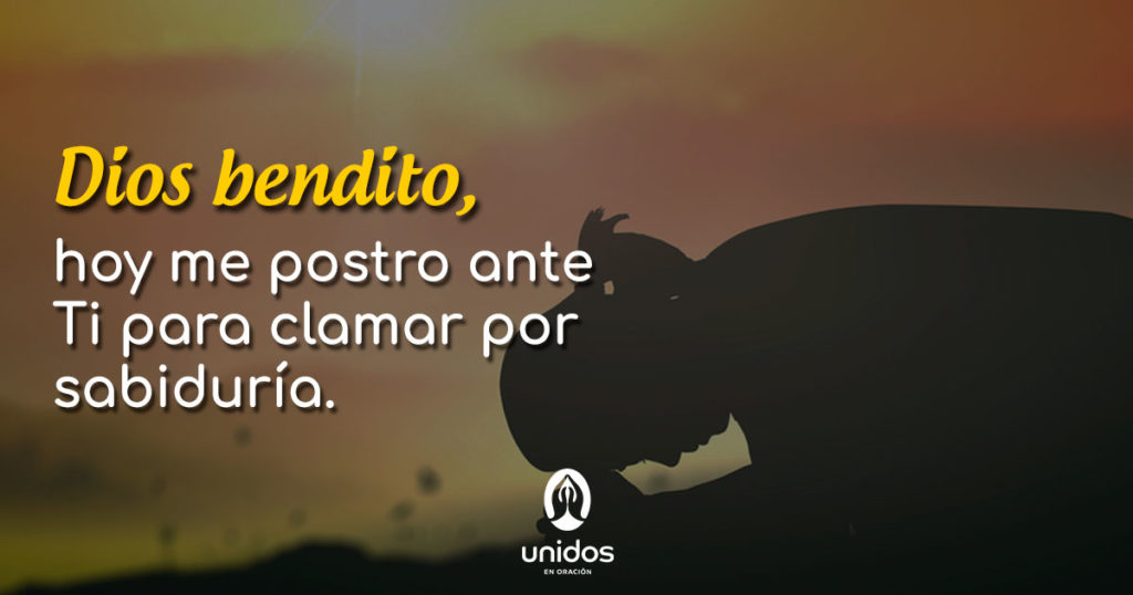 Oración para clamar sabiduría