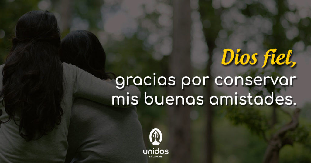 Oración para conservar buenas amistades