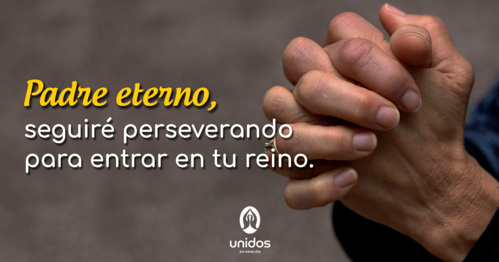 Oración para entrar en el reino de Dios
