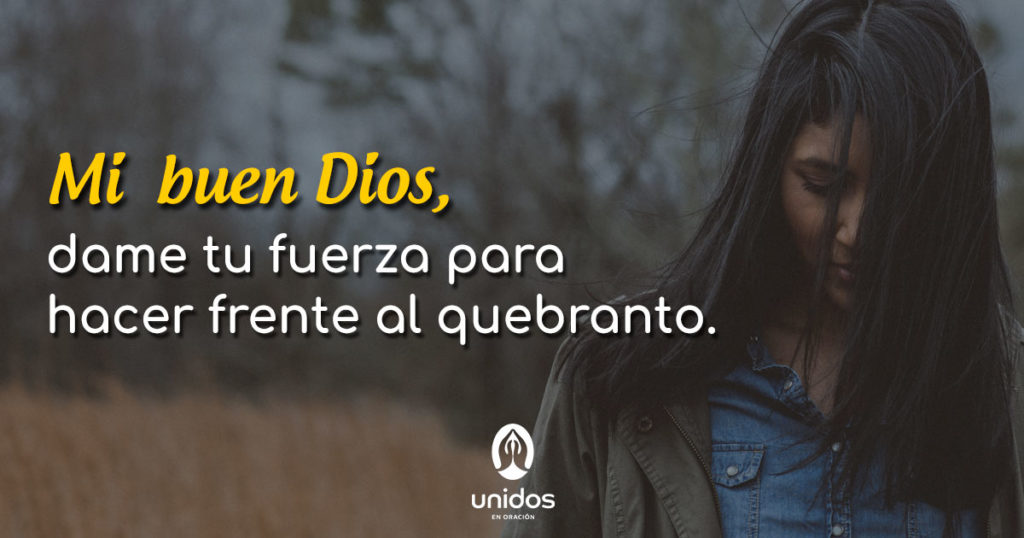 Oración para hacer frente al quebranto