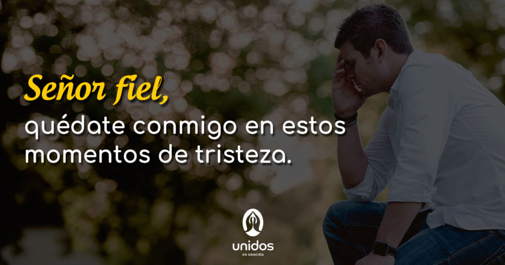 Oración para los momentos de tristeza