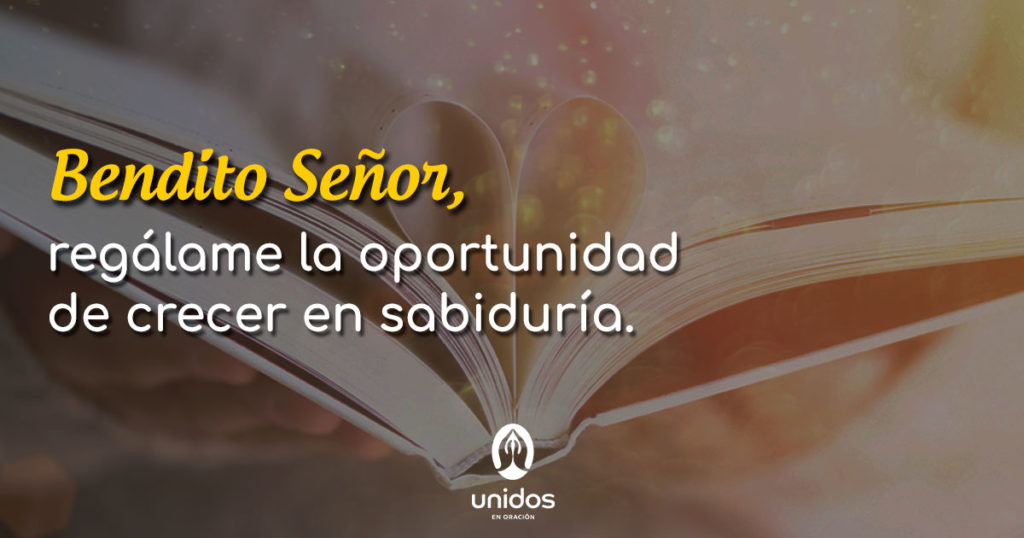 Oración para pedir sabiduría