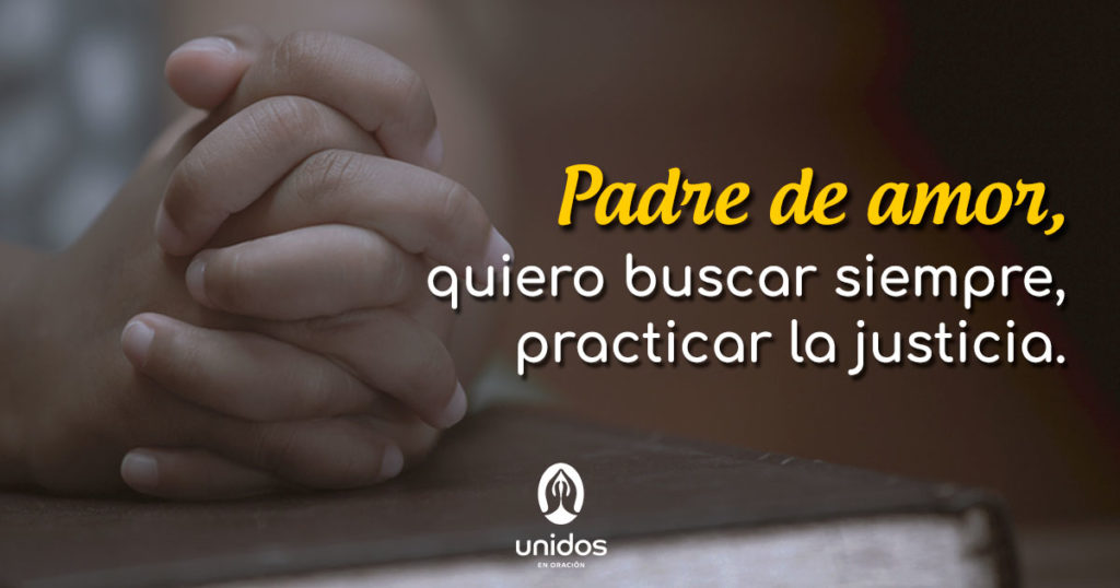 Oración para practicar la justicia