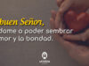 Oración para sembrar amor y bondad