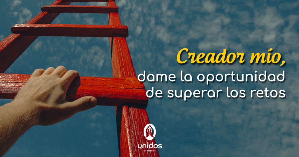Oración para superar los retos