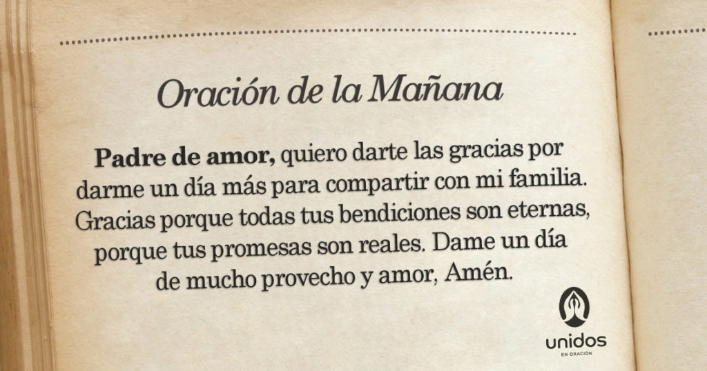 Oración de la mañana para el 29 de Febrero