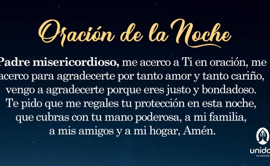 Oración de la noche para el 14 de Julio