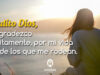 Oración para dar gracias a Dios por la vida