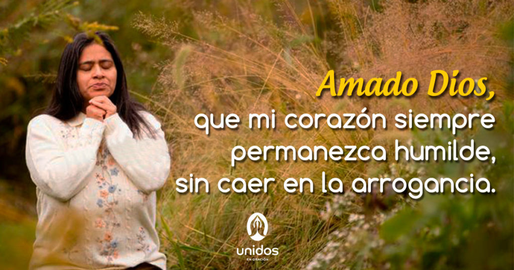 Oración para no caer en la arrogancia