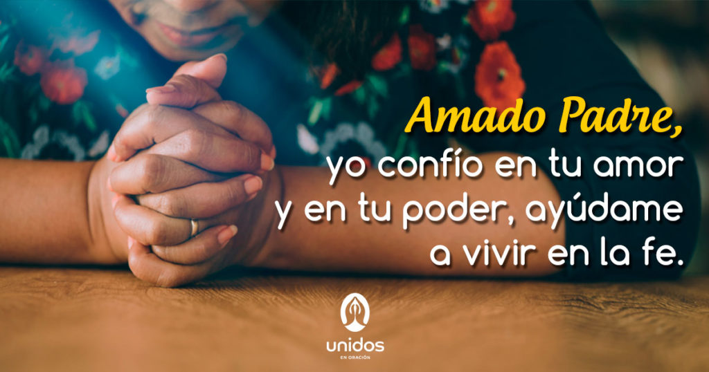 Oración para vivir en la fe