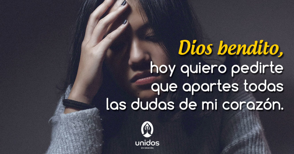 Oración para apartar las dudas
