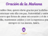 Oración de la mañana para el 27 de Septiembre del 2025