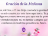 Oración de la mañana para el 17 de Septiembre del 2025