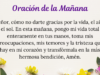 Oración de la mañana para el 14 de Octubre del 2024