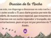 Oración de la noche para el 3 de Octubre del 2025