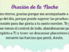 Oración de la noche para el 27 de Octubre del 2025