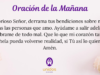 Oración de la mañana para el 7 de Octubre del 2025