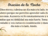 Oración de la noche para el 18 de Octubre del 2024