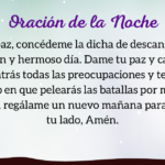 Oración de la noche para el 21 de Octubre del 2024