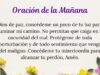 Oración de la mañana para el 18 de Noviembre del 2025