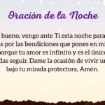 Oración de la noche para el 27 de Noviembre del 2025