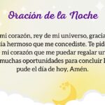Oración de la noche para el 22 de Diciembre del 2025