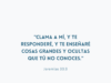 «Clama a mí, y te responderé, y te enseñaré cosas grandes y ocultas que tú no conoces.»