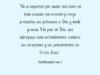 «No se inquieten por nada; más bien, en toda ocasión, con oración y ruego, presenten sus peticiones a Dios y denle gracias. Y la paz de Dios, que sobrepasa todo entendimiento, cuidará sus corazones y sus pensamientos en Cristo Jesús.»